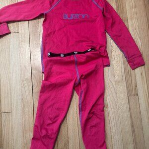 Girls Small Burton Base Layer Set